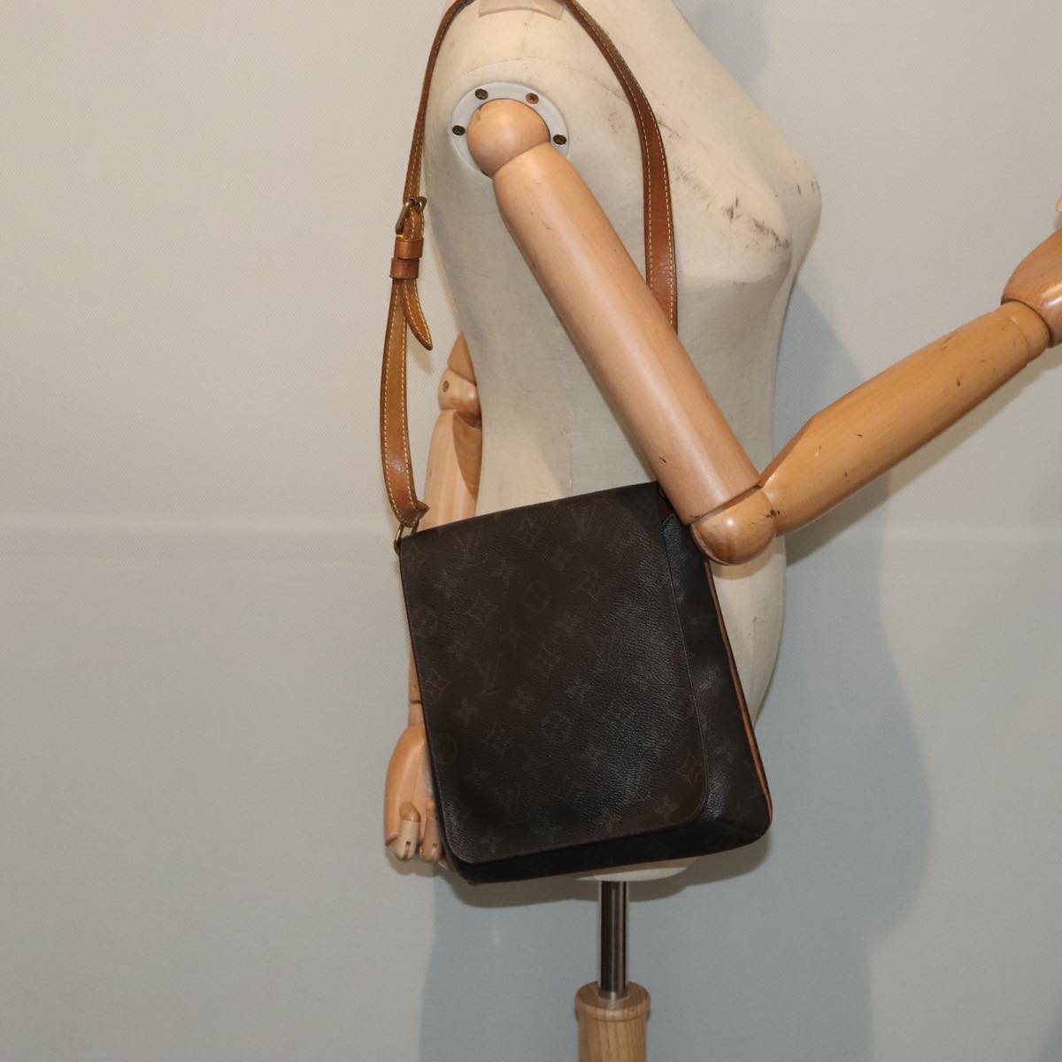LOUIS VUITTON Monogram Musette Salsa Short Shoulder Bag M51258 LV 88157