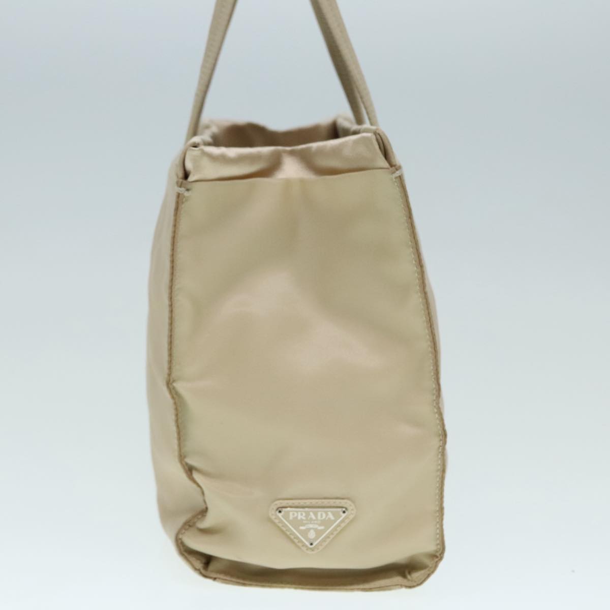 Luxury Prada Hand Bag Nylon Beige 88246
