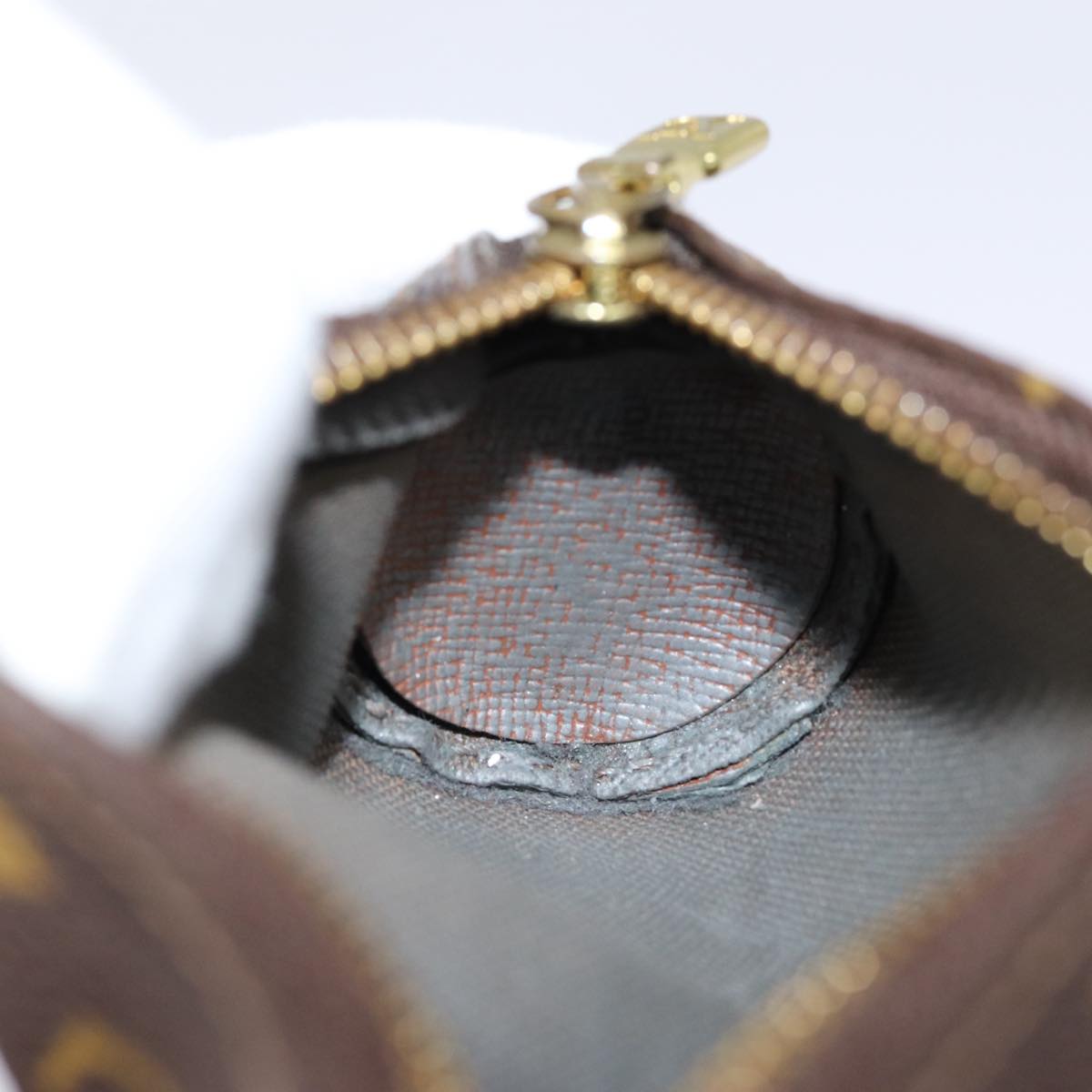 LOUIS VUITTON Monogram Etui 3 Ball de Golf Pouch M58249 LV 88327