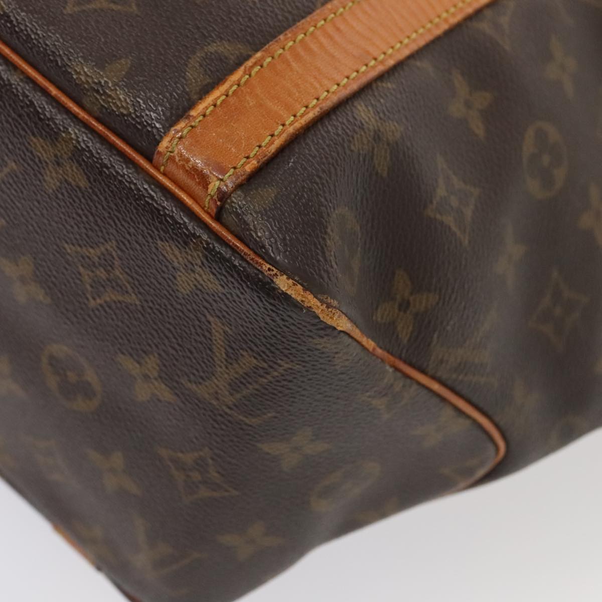 LOUIS VUITTON Monogram Sac Shopping Tote Bag M51108 LV 88376