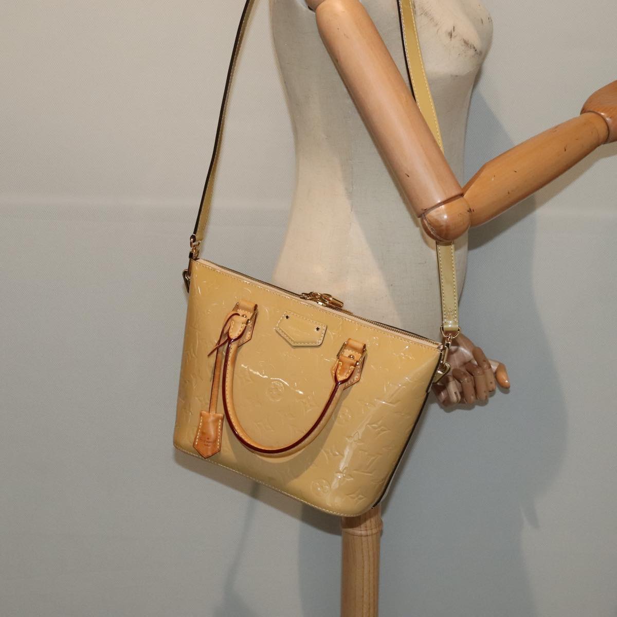 LOUIS VUITTON Vernis Montebello PM Hand Bag 2way Dunne M90167 LV 88391