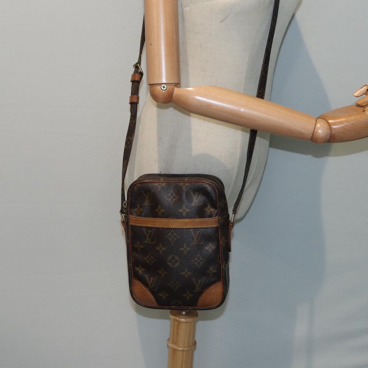 LOUIS VUITTON Monogram Danube Shoulder Bag M45266 LV 88485
