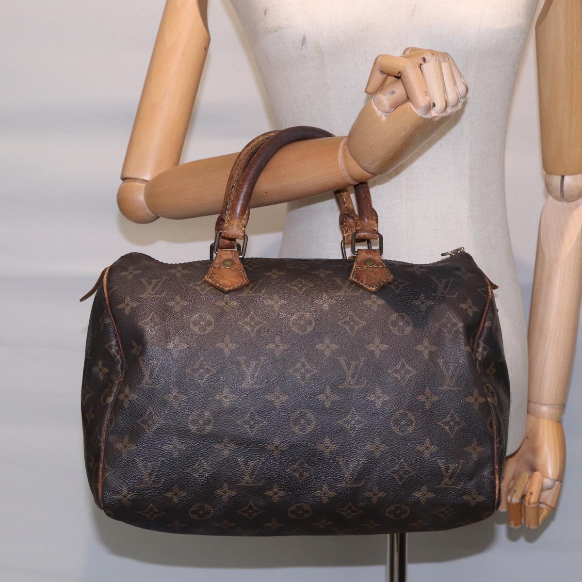 LOUIS VUITTON Monogram Speedy 30 Hand Bag M41526 LV 88721