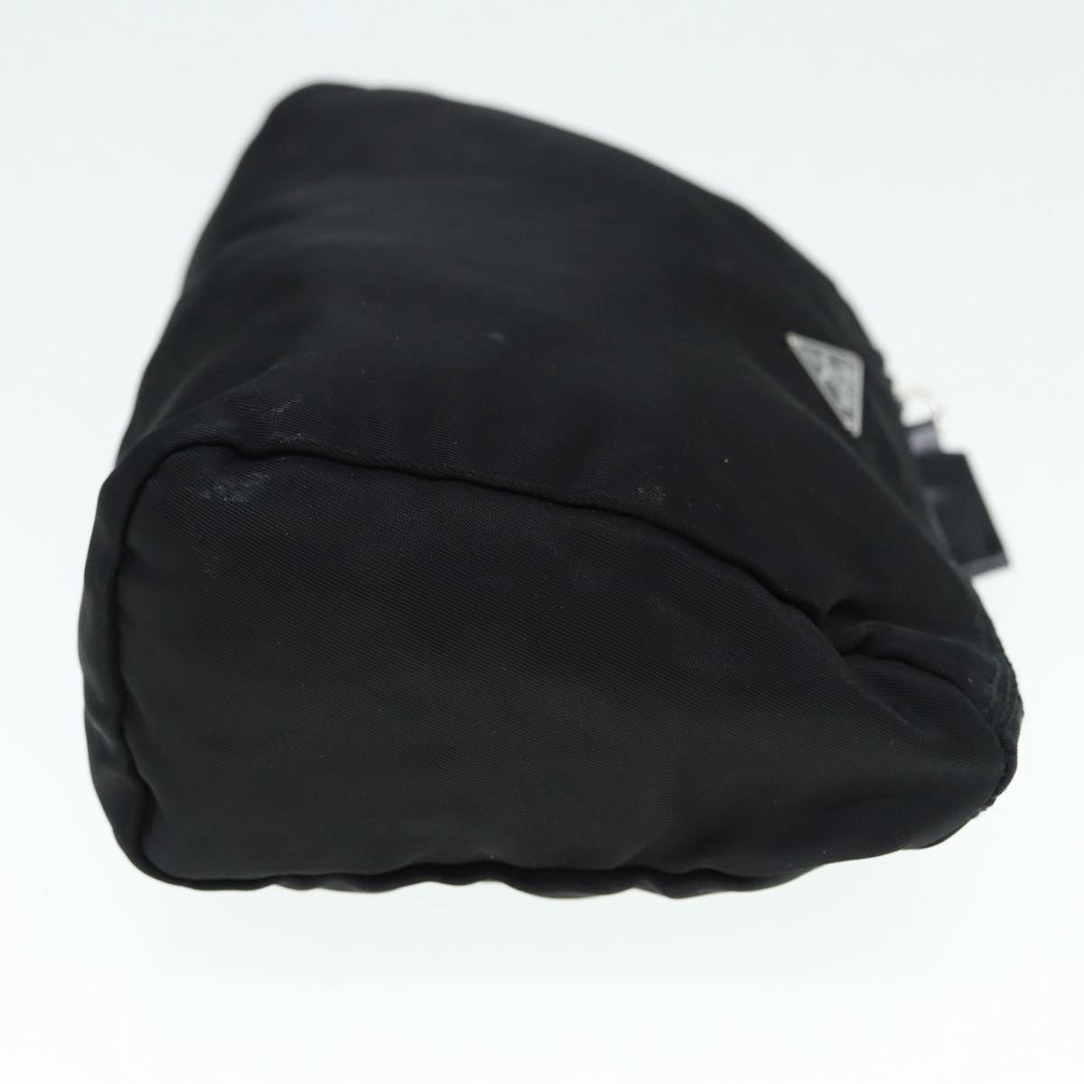 Luxury Prada Pouch Nylon Black Silver 88824