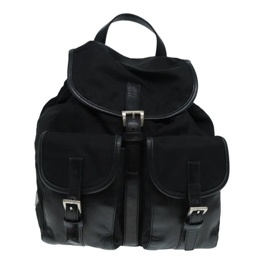 Luxury Prada Backpack Nylon Black 89322