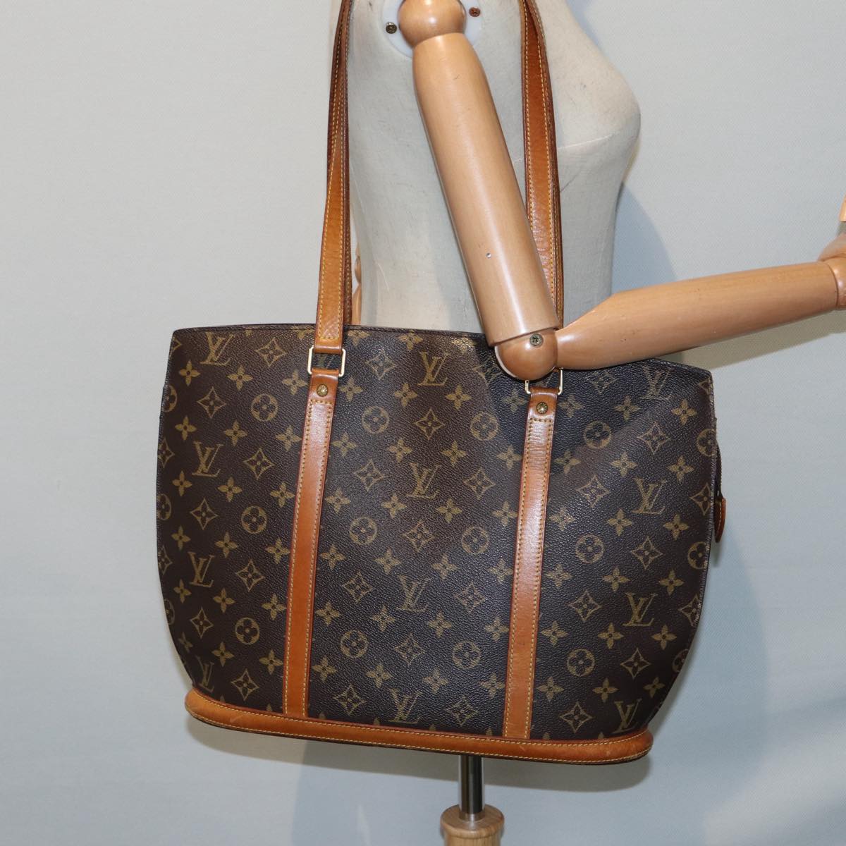 LOUIS VUITTON Monogram Babylone Tote Bag M51102 LV 89328