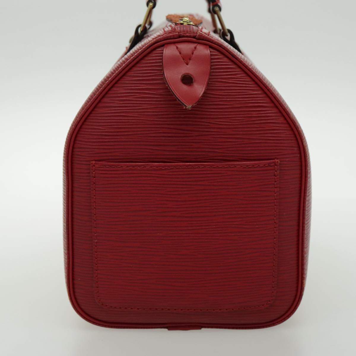 LOUIS VUITTON Epi Speedy 25 Hand Bag Castilian Red M43017 LV 89378