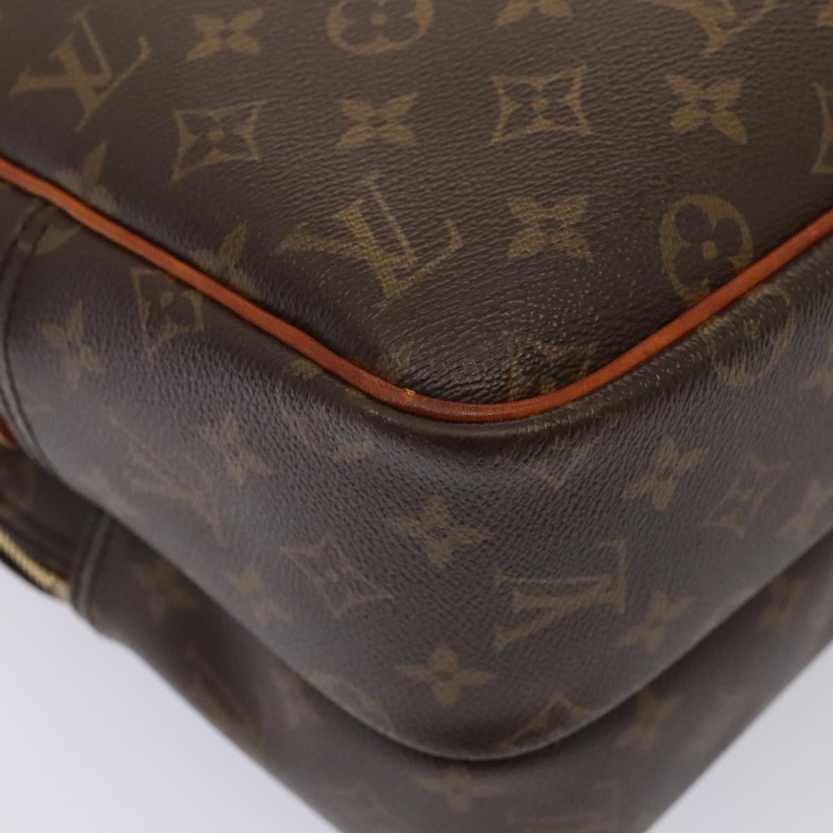 LOUIS VUITTON Monogram Reporter GM Shoulder Bag M45252 LV 89515