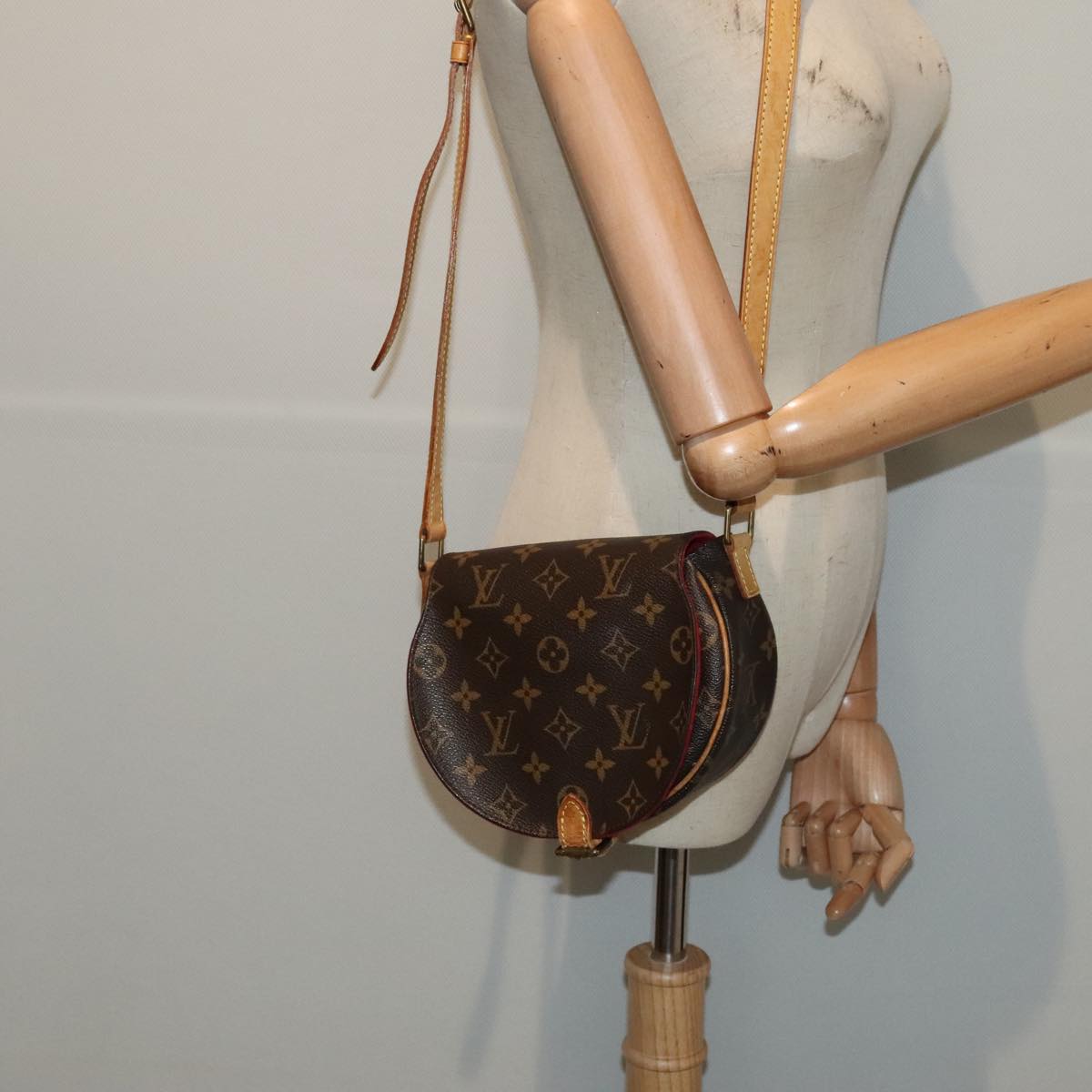 LOUIS VUITTON Monogram Tambourine Shoulder Bag M51179 LV 89543