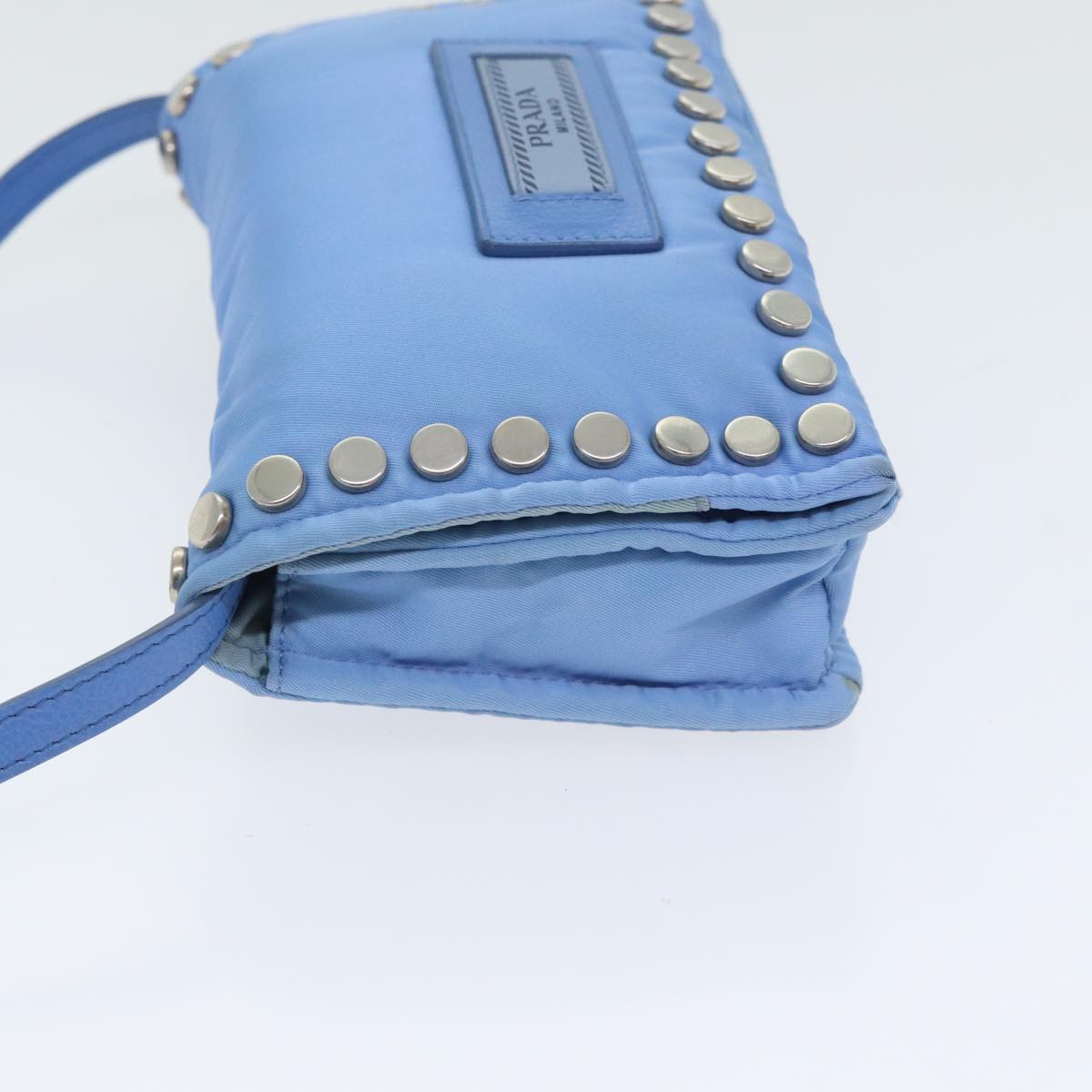 Luxury Prada Shoulder Bag Nylon Blue 89790