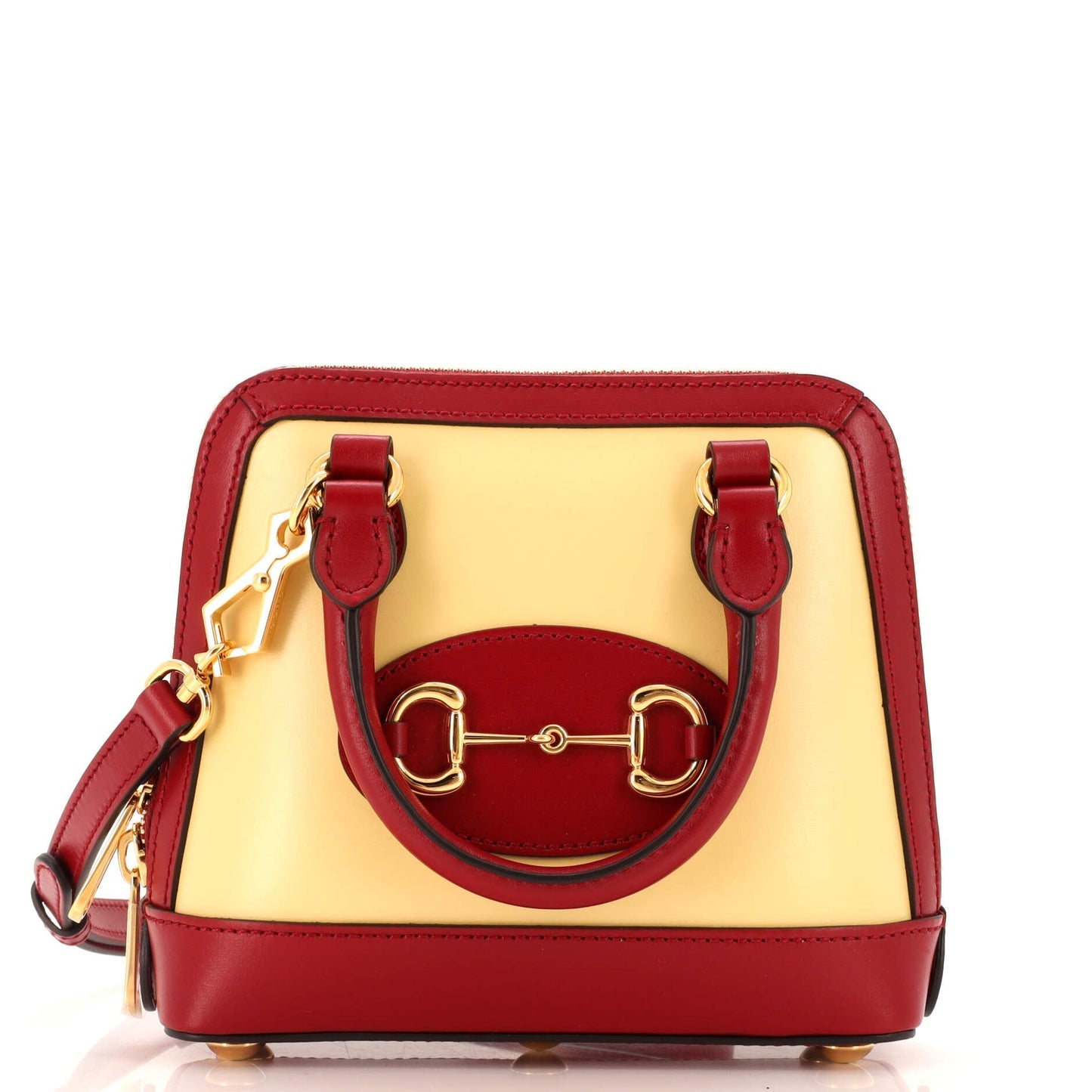 Luxury Gucci Trending 2025 Horsebit 1955 Top Handle Bag Leather Mini