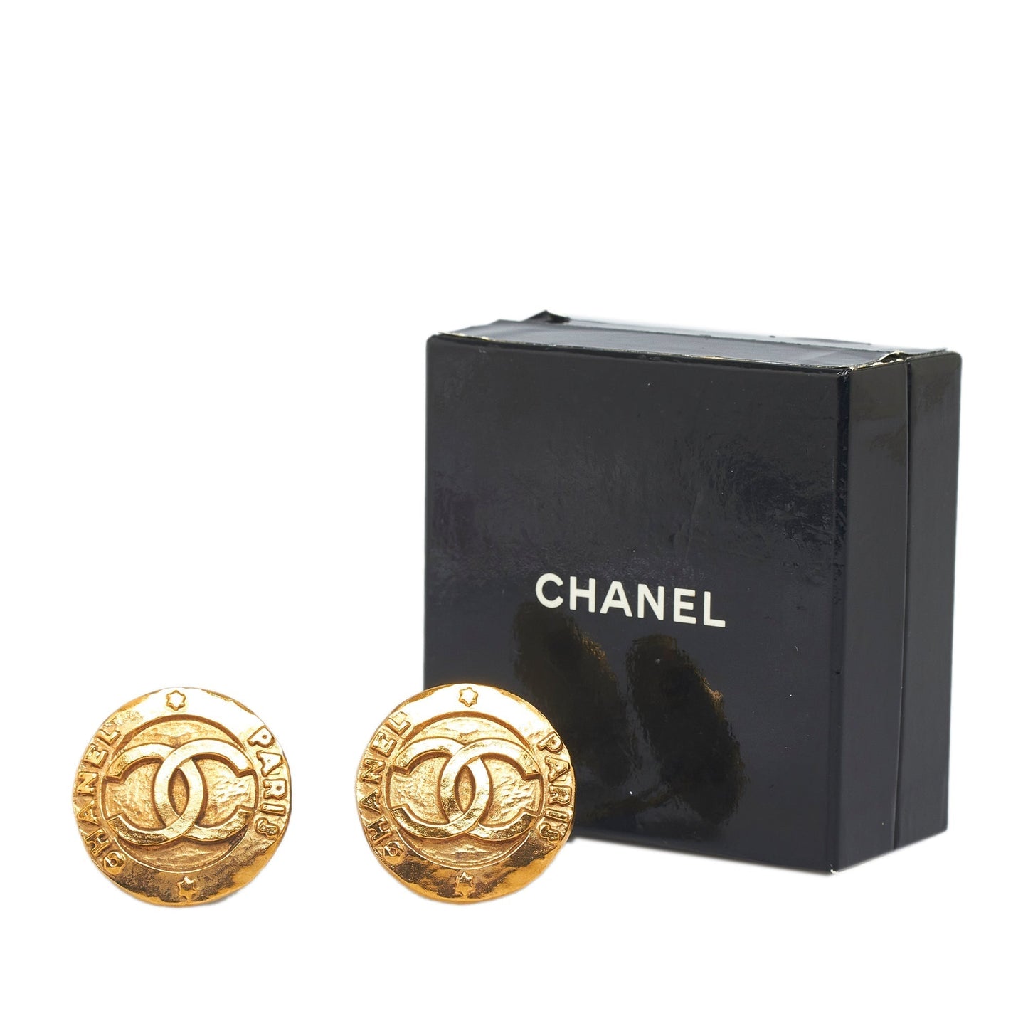 Luxury Chanel CC Clip On Earrings Costume Earrings