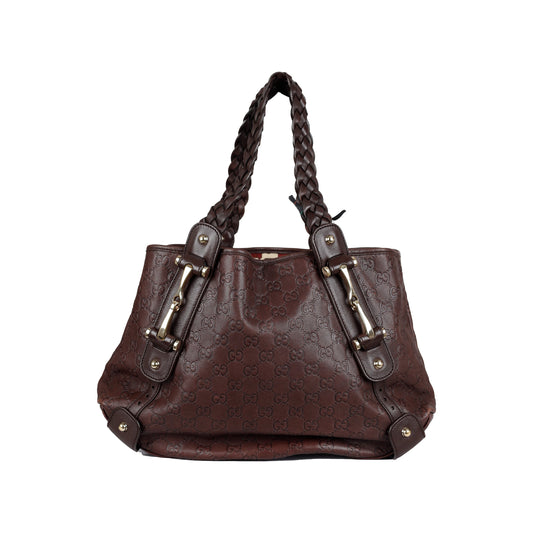 Luxury Gucci Trending 2025 Luxury Gucci Trending 2025ssima Horsebit Pelham Shoulder Bag - '10s