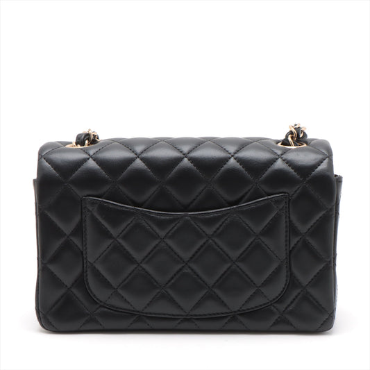 Chanel Mini Matrasse 20 Single Chain Single Chain Bag Black G A69900