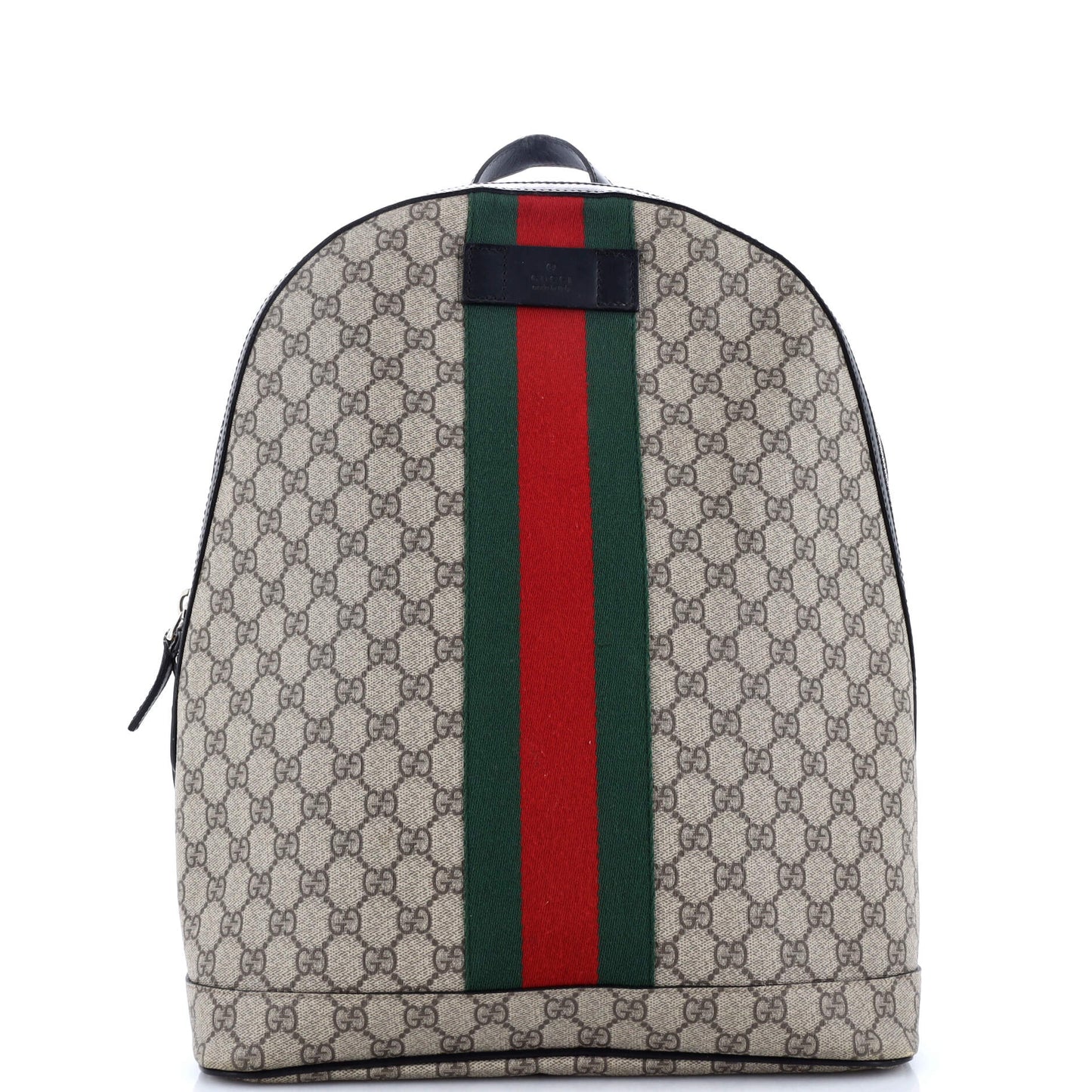 Luxury Gucci Trending 2025 Web Backpack GG Coated Canvas Medium