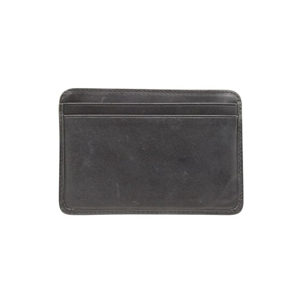 Luxury Chanel Black Cambon Card Holder 2008-2009
