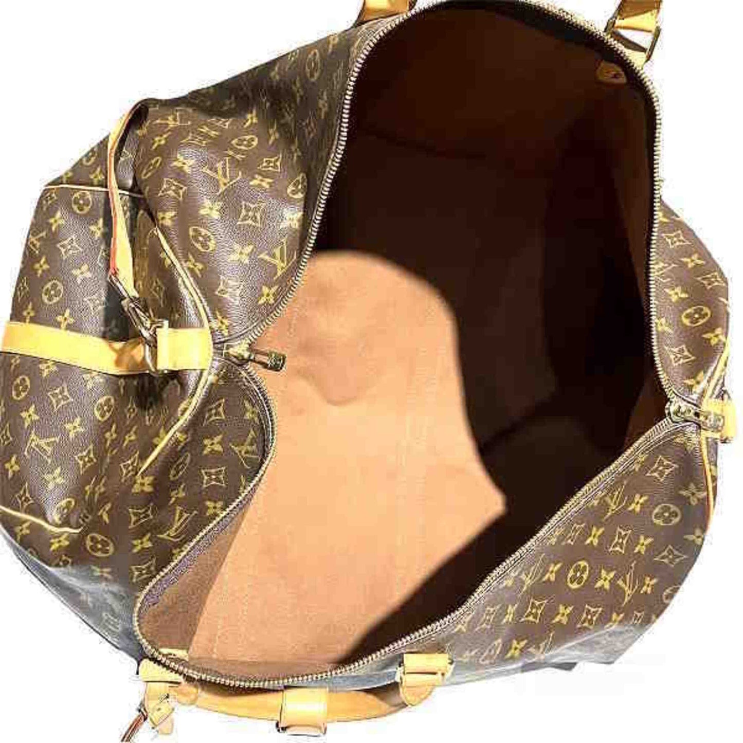 Louis Vuitton Keepall Bandoulière 60 Canvas Travel Bag ()