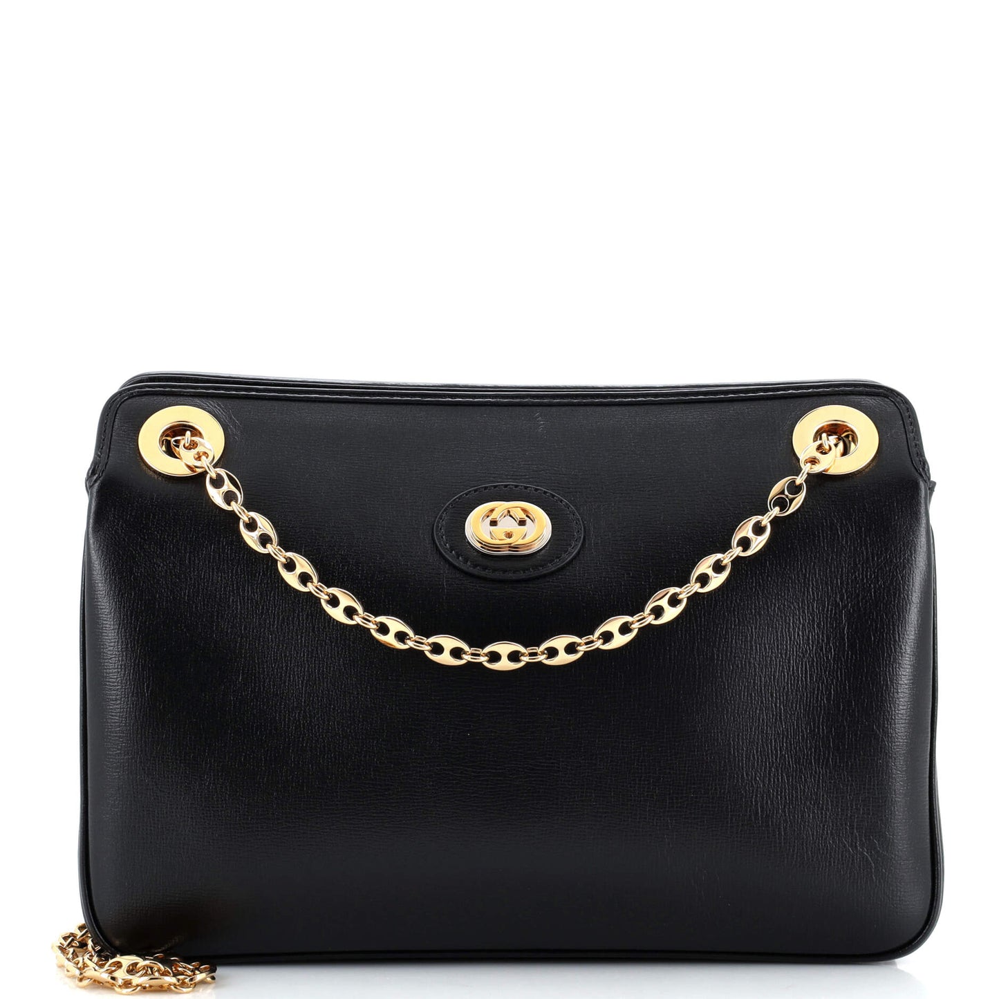 Luxury Gucci Trending 2025 Marina Chain Shoulder Bag Leather