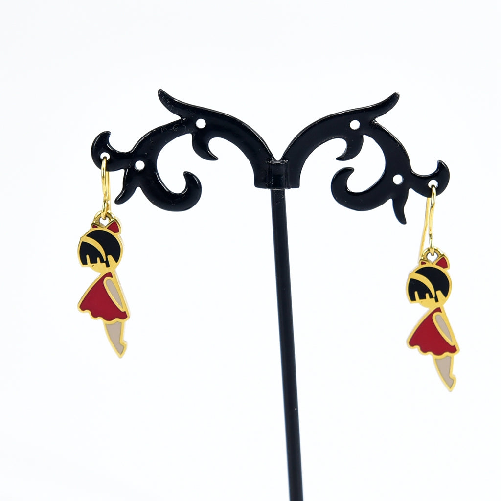 Luxury PradaGirl Drop Earrings