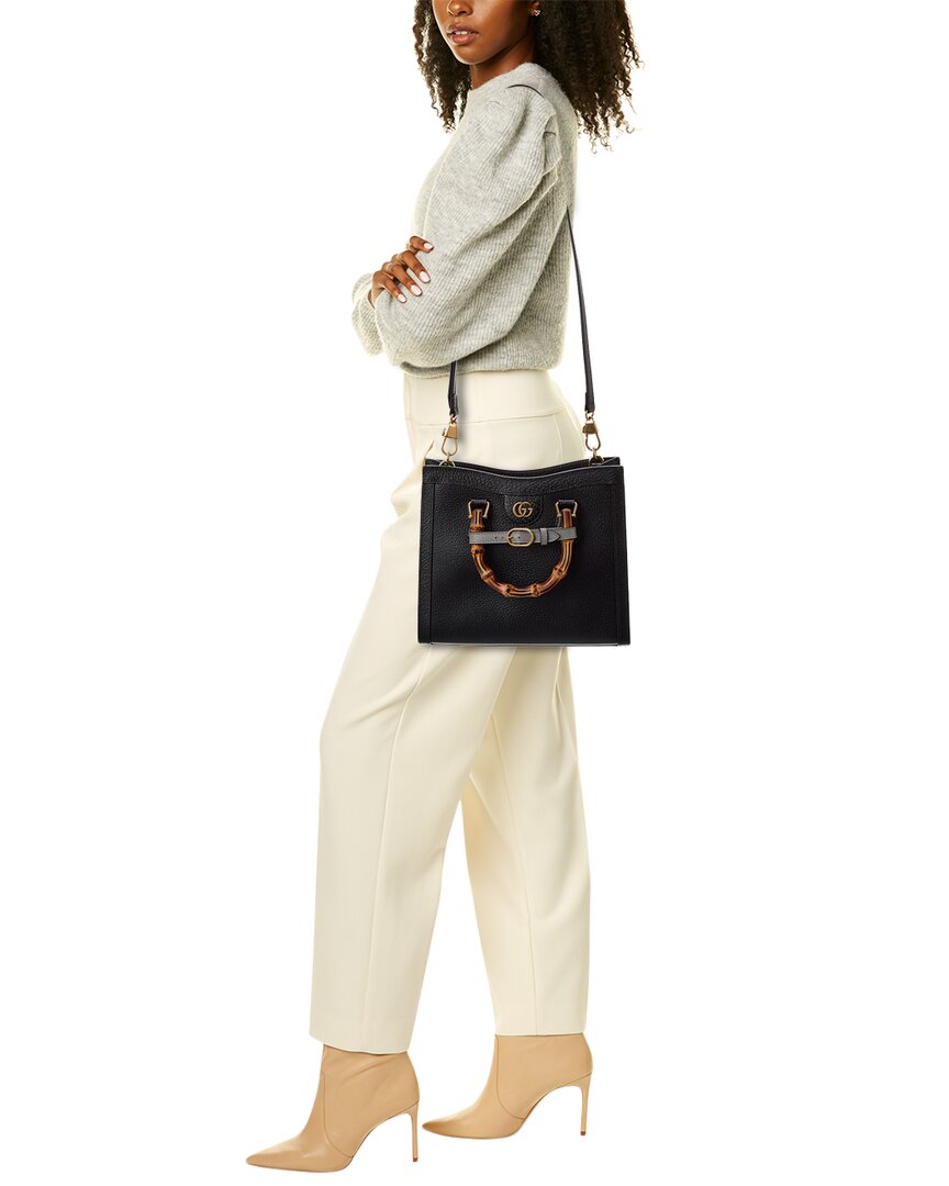 Luxury Gucci Trending 2025 Diana Small Leather Tote
