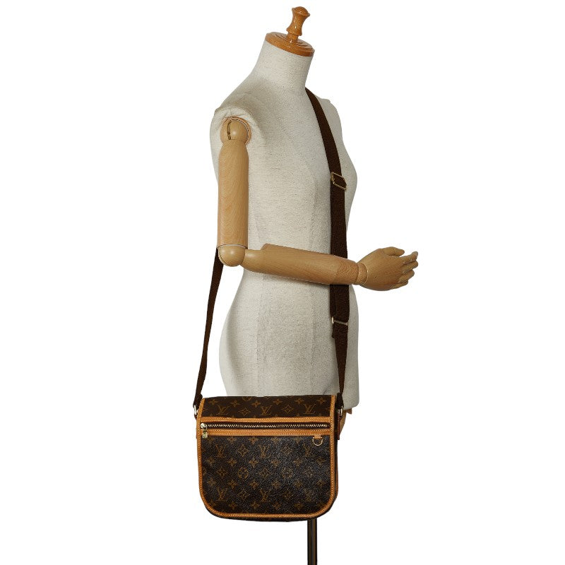 Louis Vuitton Monogram Messengers M40106 Brown PVC Leather Louis Vuitton M40106 Monograms Messengers Louis Vuitton