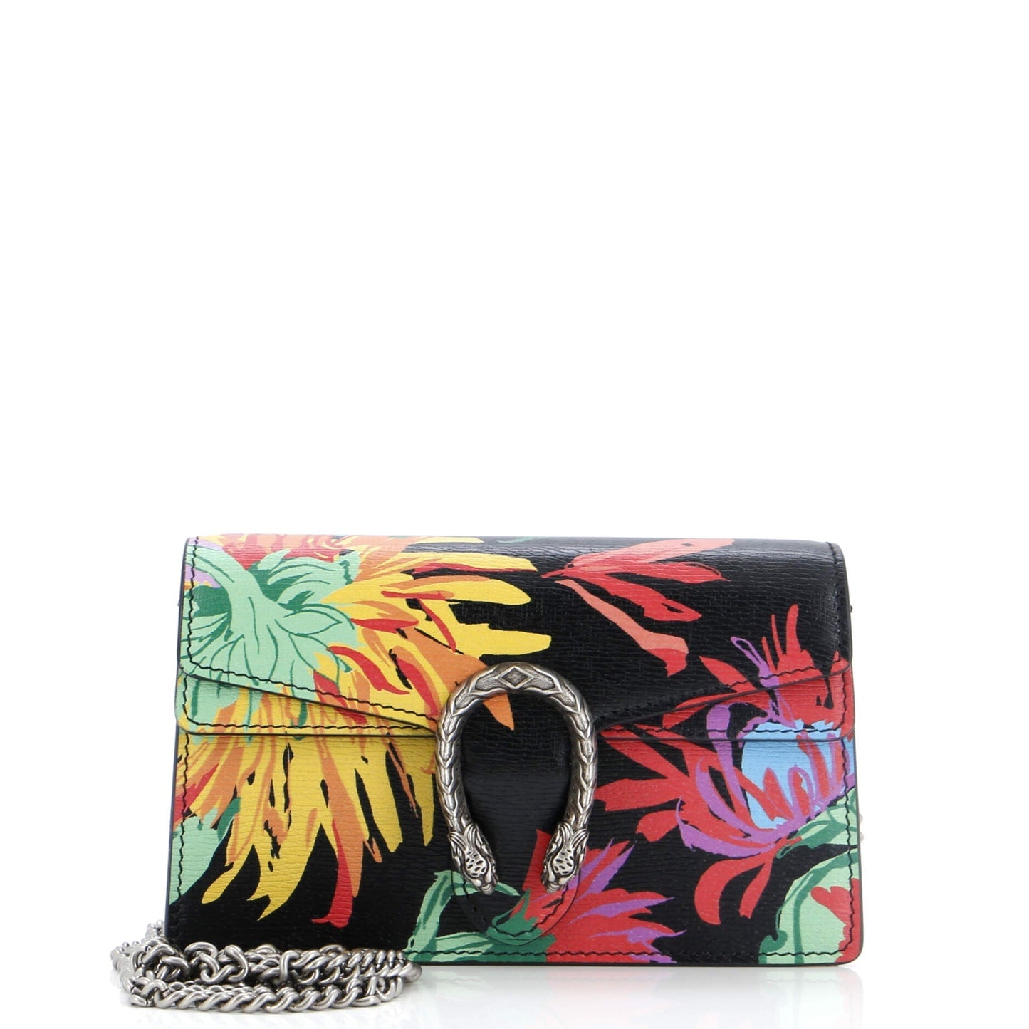 Luxury Gucci Trending 2025 x Ken Scott Dionysus Bag Printed Leather Super Mini