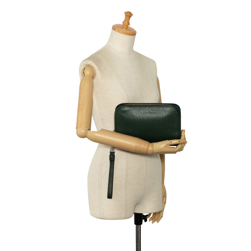 Louis Vuitton Taiga Second Bag M30184 Episeas Green Leather Louis Vuitton