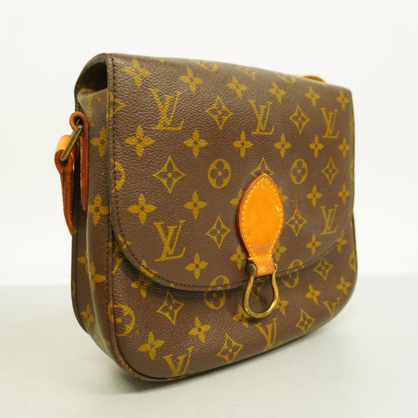Louis Vuitton Saint Cloud Canvas Shoulder Bag ()