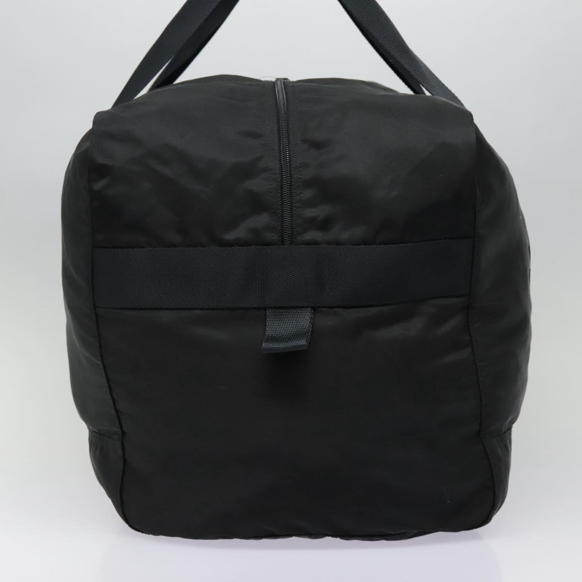 Luxury Prada Boston Bag Nylon Black 90048