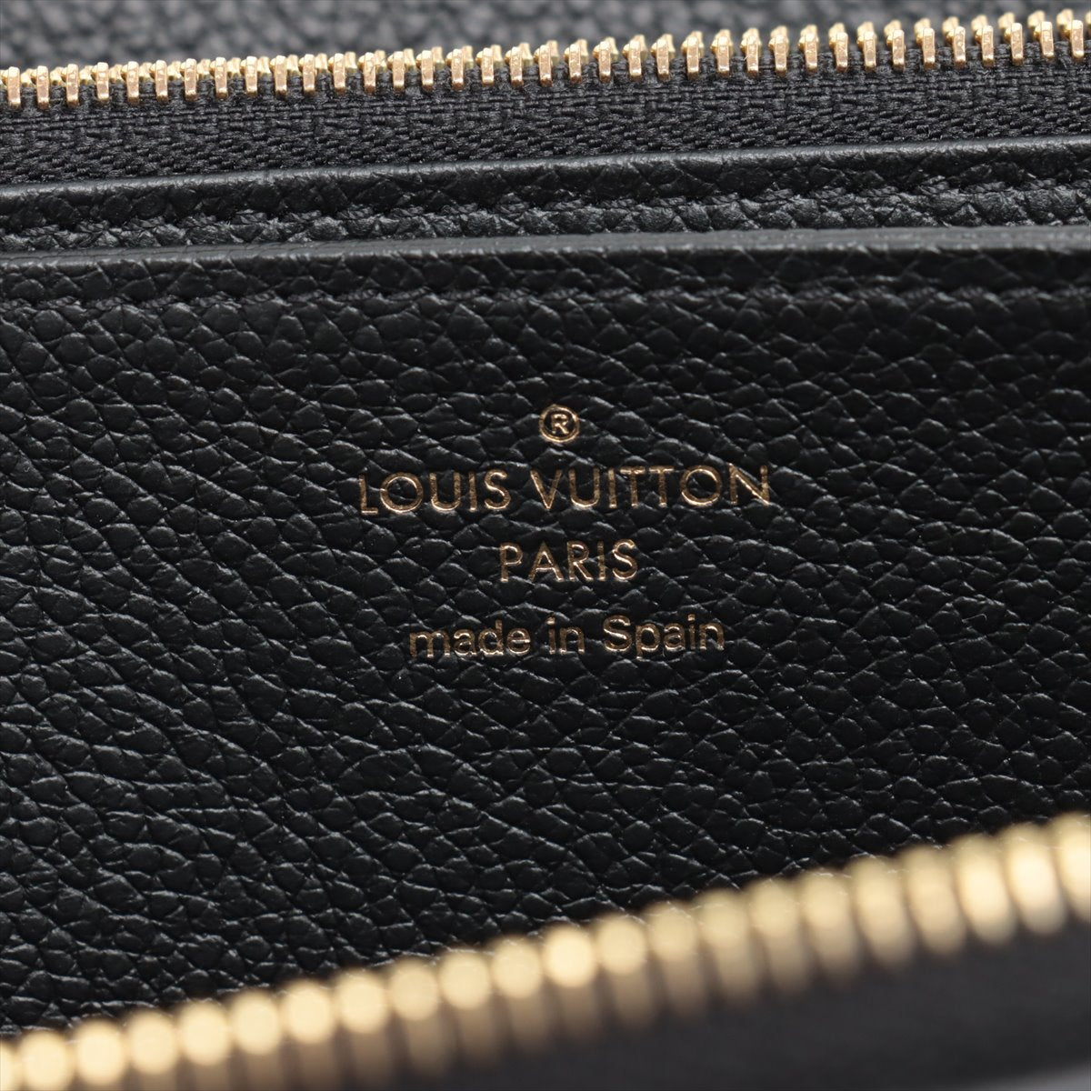 Louis Vuitton Monogram Amplant Wallet M61864 Noneir Round Zip Wallet