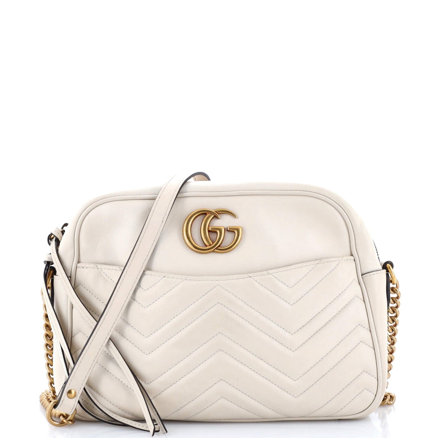 Luxury Gucci Trending 2025 GG Marmont Shoulder Bag Matelasse Leather Medium