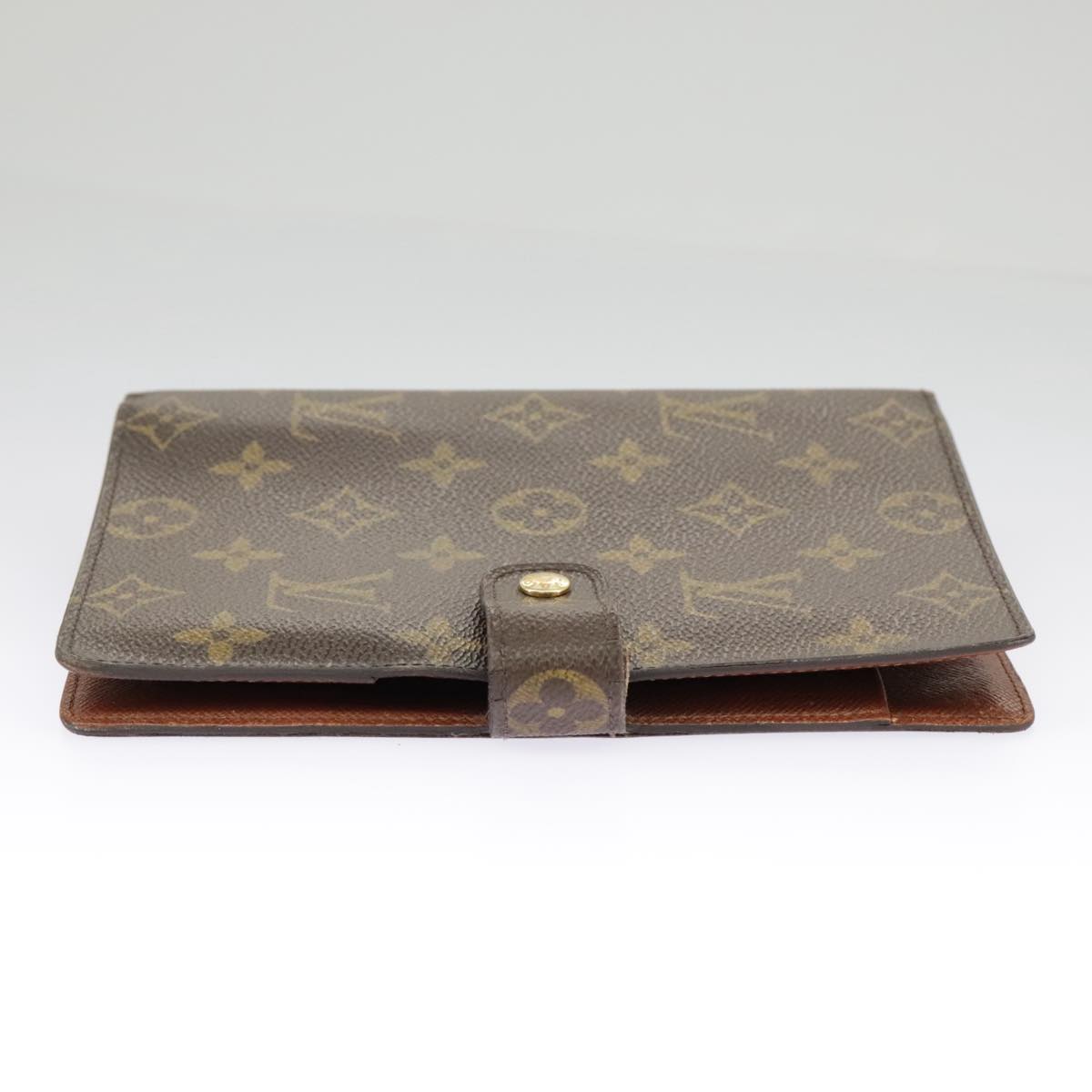 LOUIS VUITTON Monogram Agenda MM Day Planner Cover R20105 LV 90455