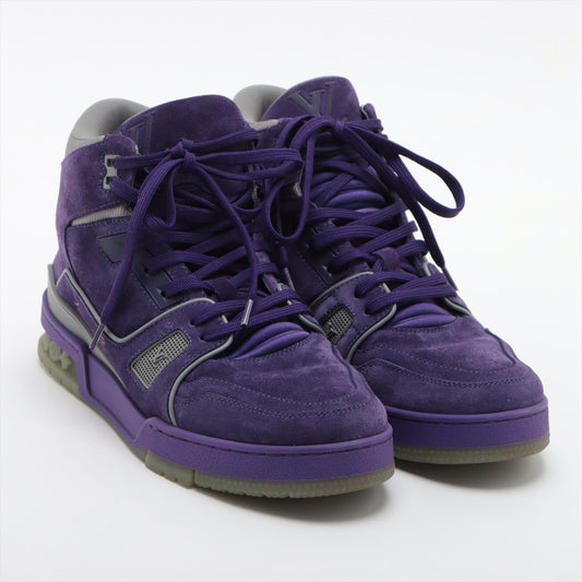 Louis Vuitton LV Trainer Line 19 Years High-Cut Sneaker 5 1/2 Pearl VL0169