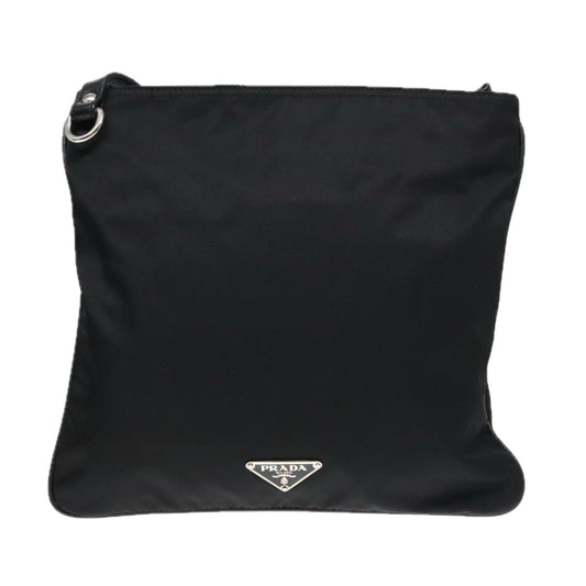 Luxury Prada Shoulder Bag Nylon Black 91014