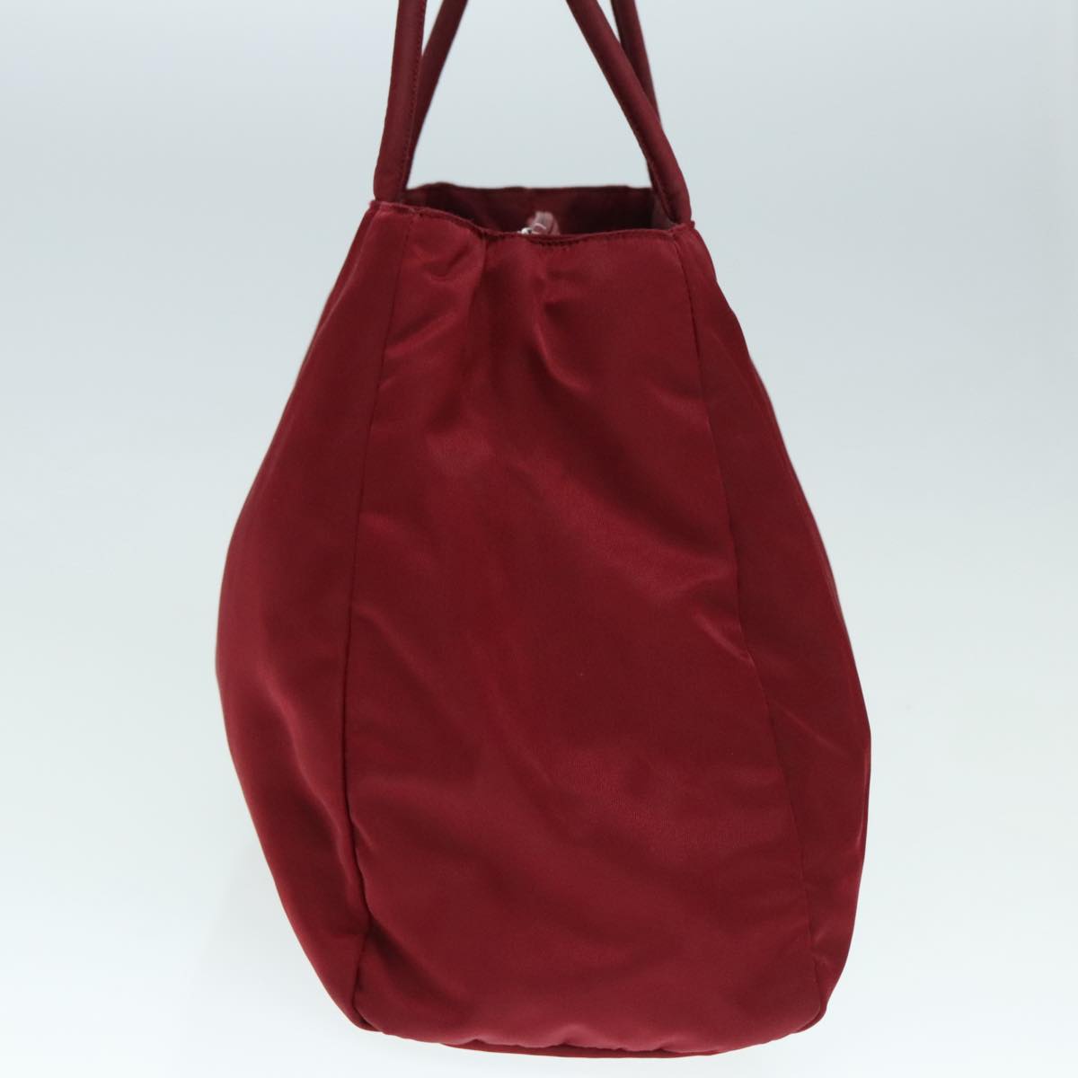 Luxury Prada Tote Bag Nylon Red 91018