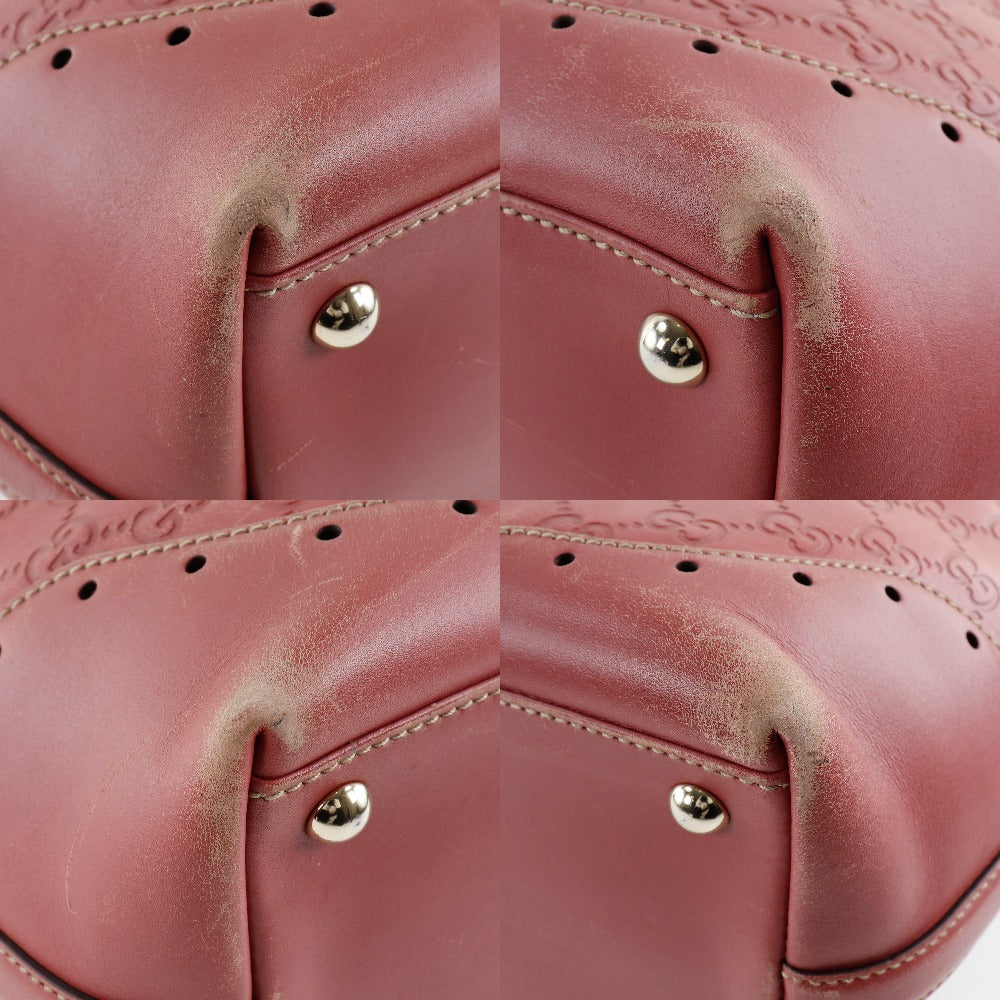 Gucci Shima Line Leather Tote Bag