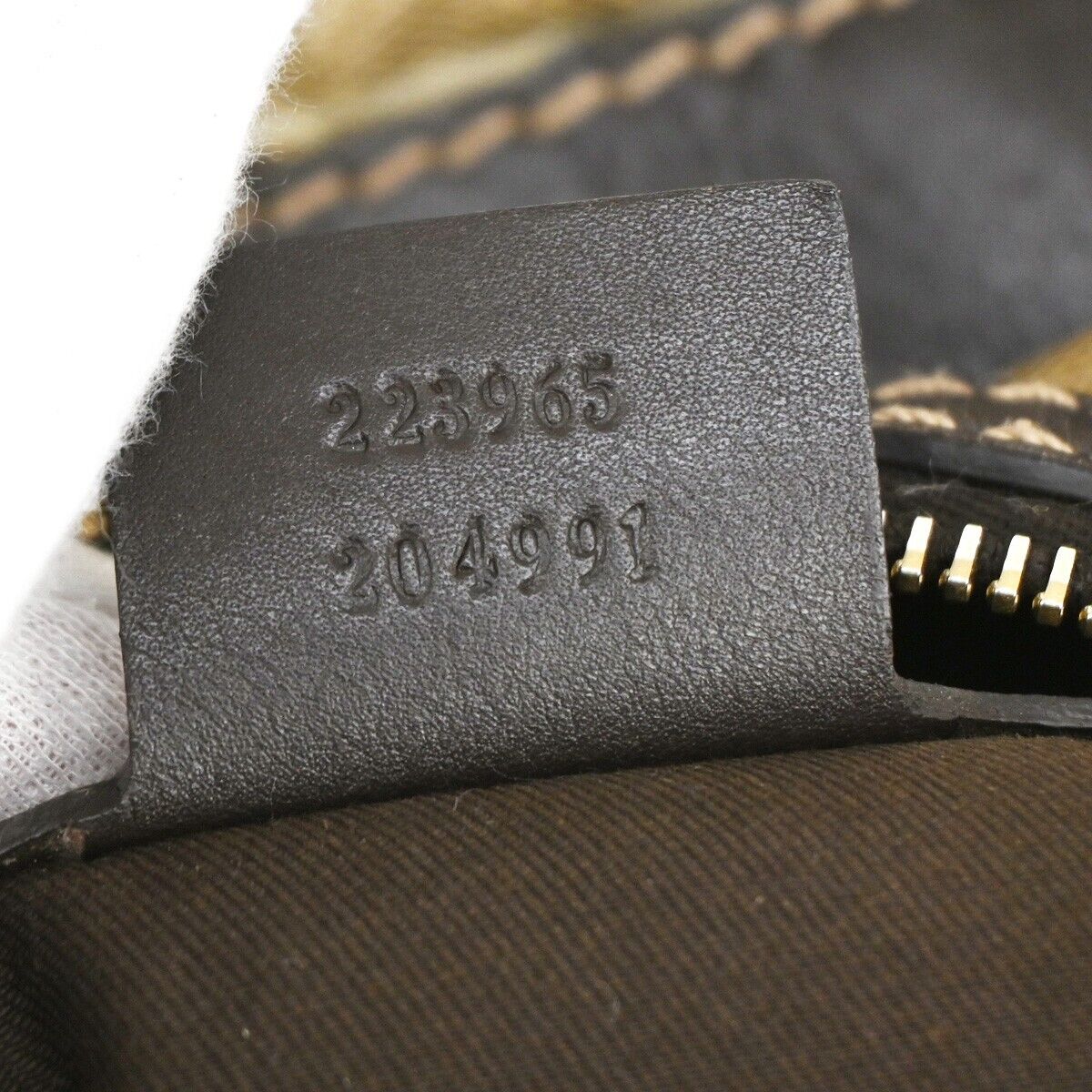 Gucci Gg Crystal Canvas Shoulder Bag ()