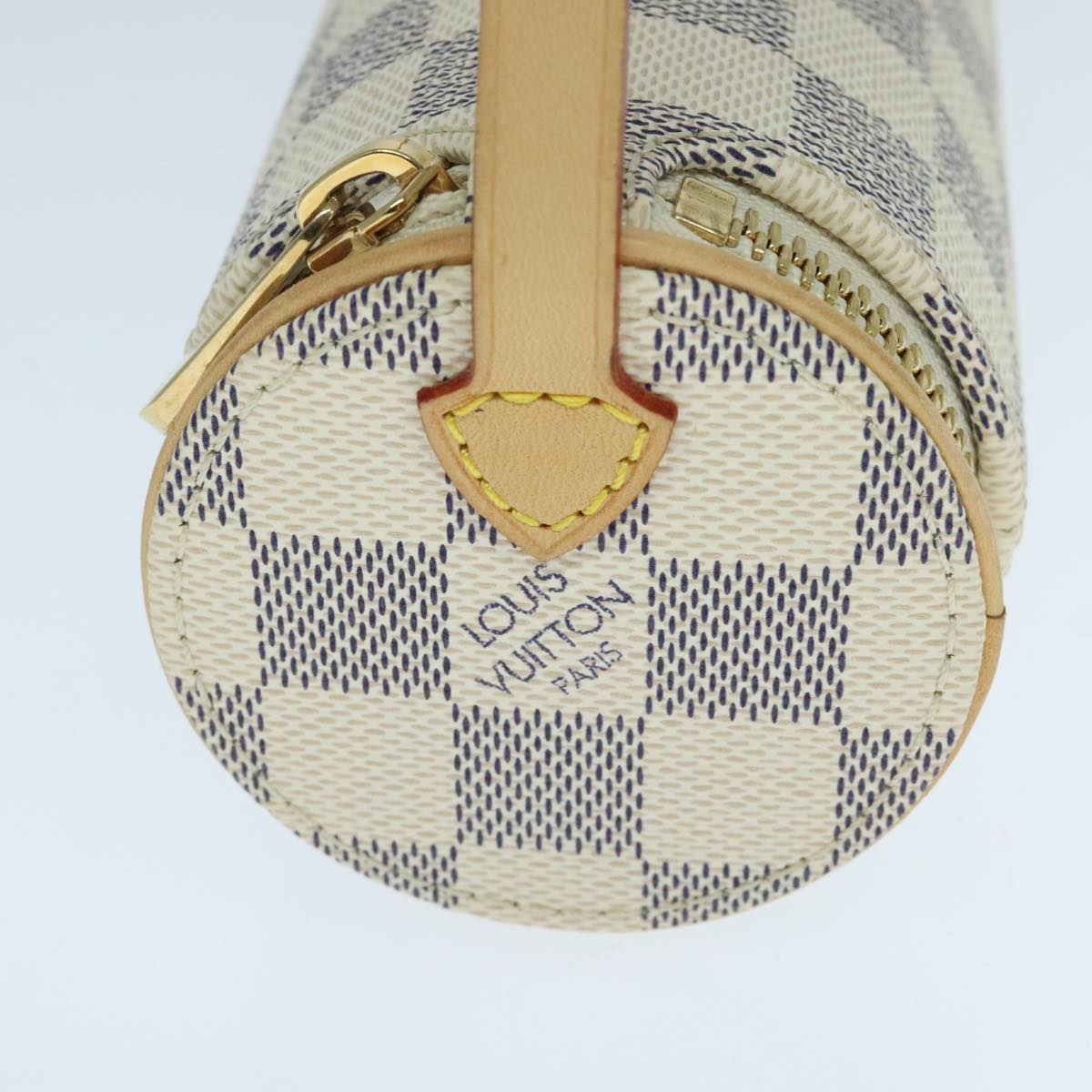 LOUIS VUITTON Damier Azur Shoulder Bag LV 91713SA