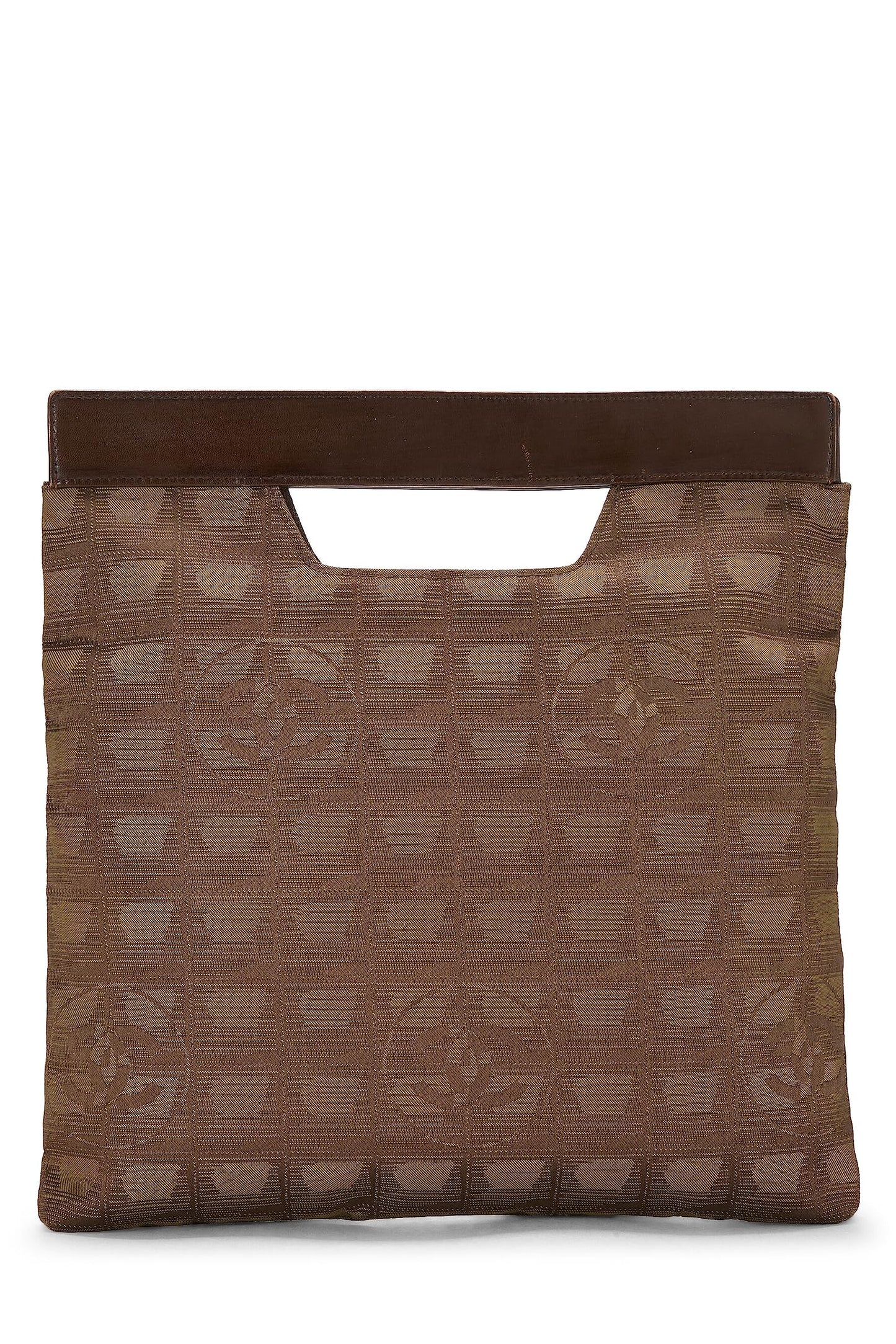 Chanel, Green Nylon Travel Line Handbag, Green