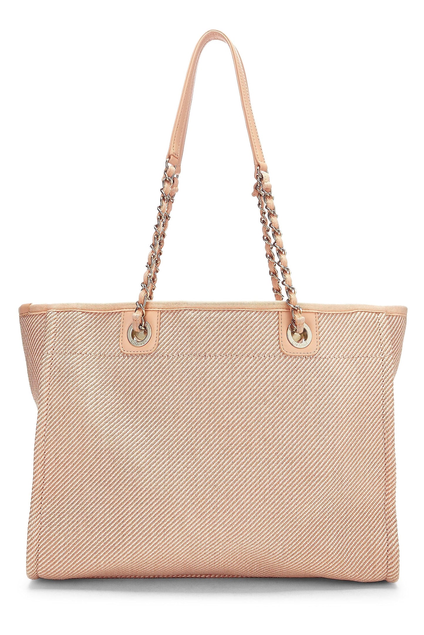 Chanel, Pink Canvas Deauville Small, Pink
