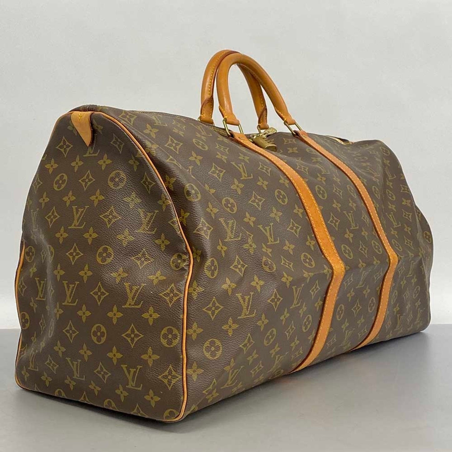 Louis Vuitton Keepall 60 Canvas Travel Bag ()