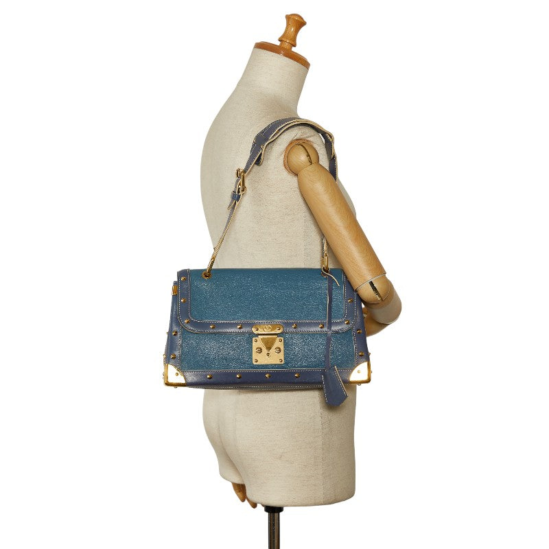 Louis Vuitton M91821 Blue Leather Louis Vuitton