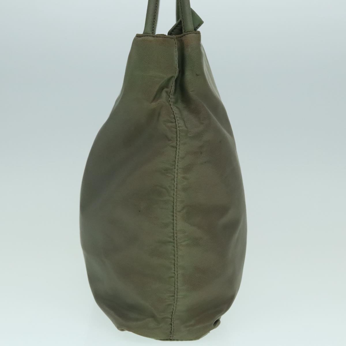 Luxury Prada Tote Bag Nylon Khaki 92973