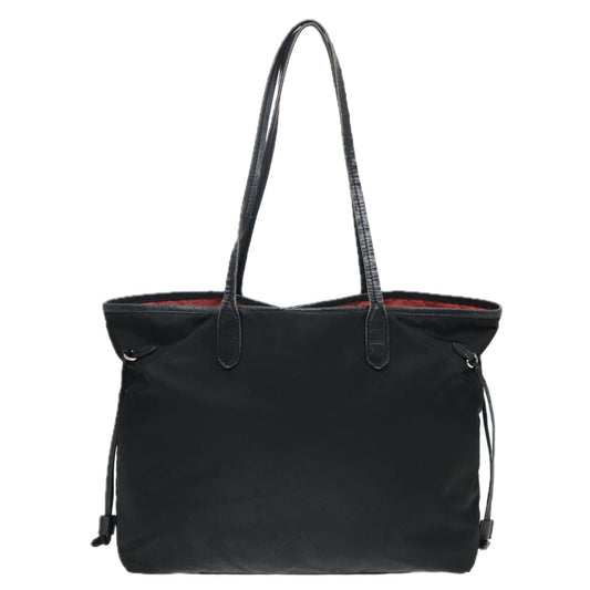 Luxury Prada Tote Bag Nylon Black 93028