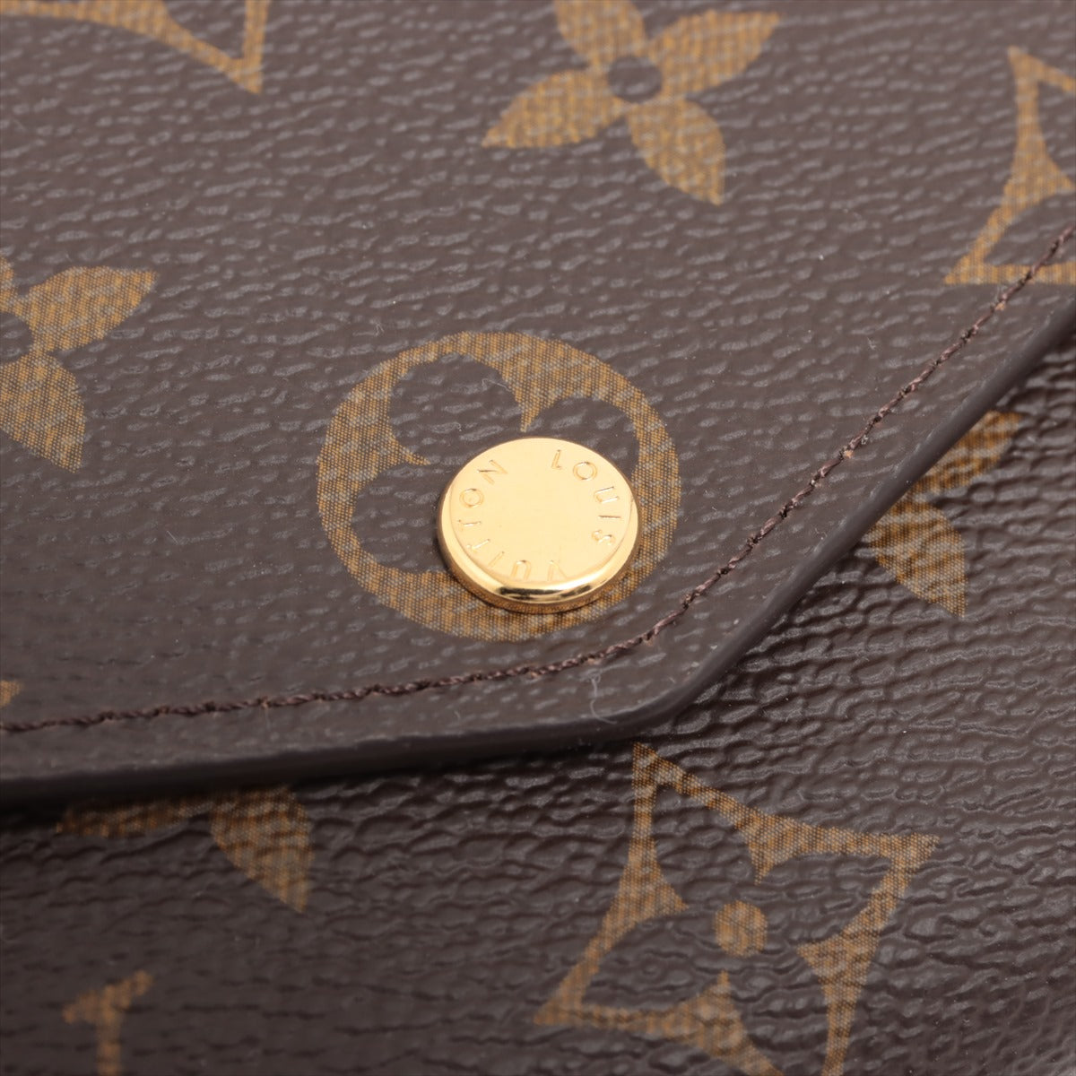 Louis Vuitton Monogram Portefoliosara M60531 Brown Long Wallet