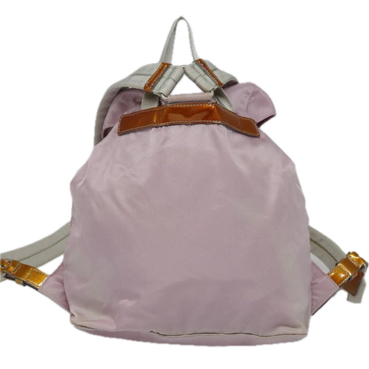Luxury Prada Backpack Nylon Pink 93501