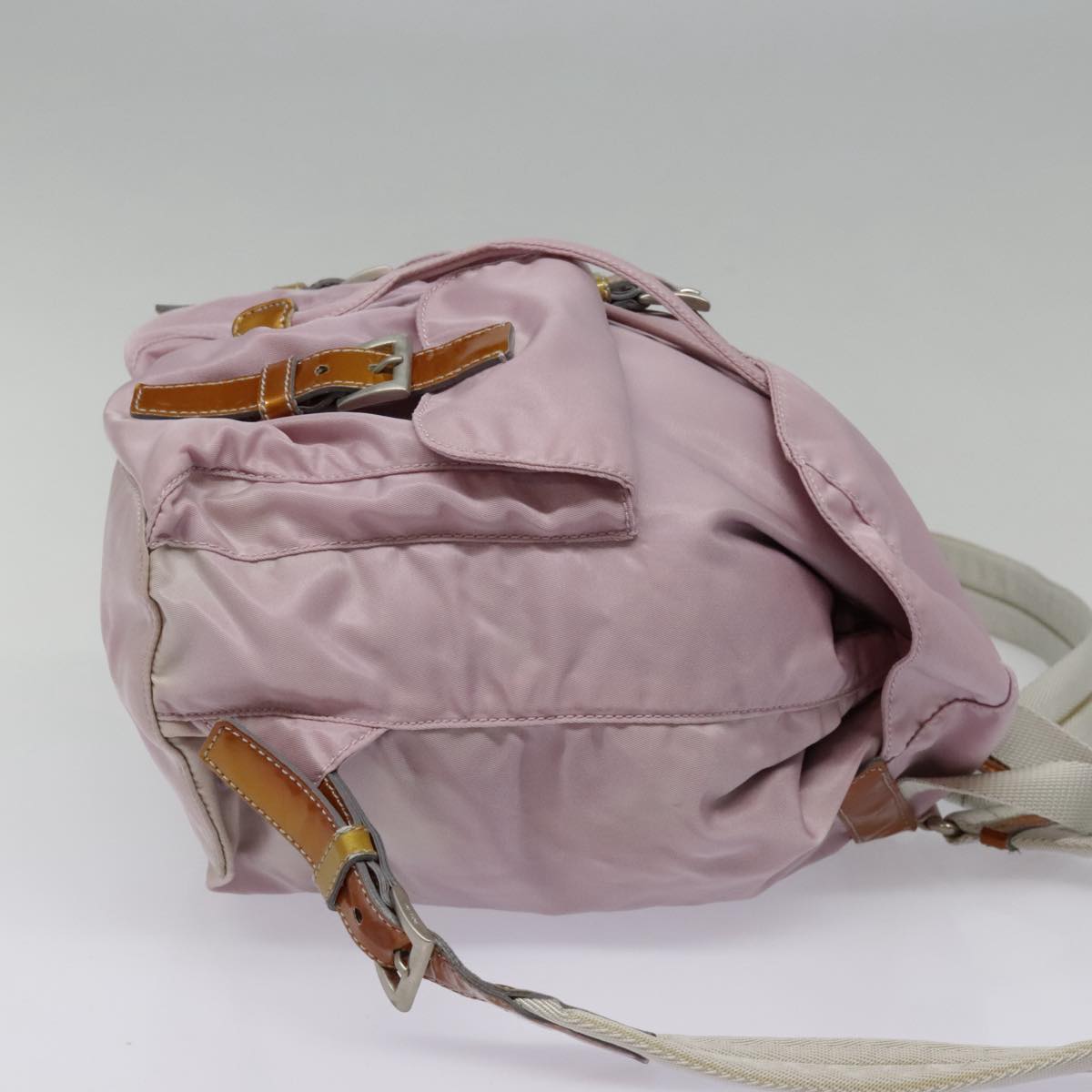 Luxury Prada Backpack Nylon Pink 93501