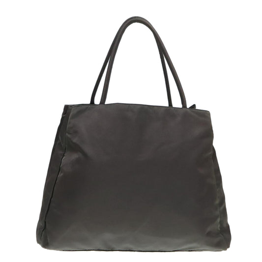 Luxury Prada Tote Bag Nylon Gray 93541