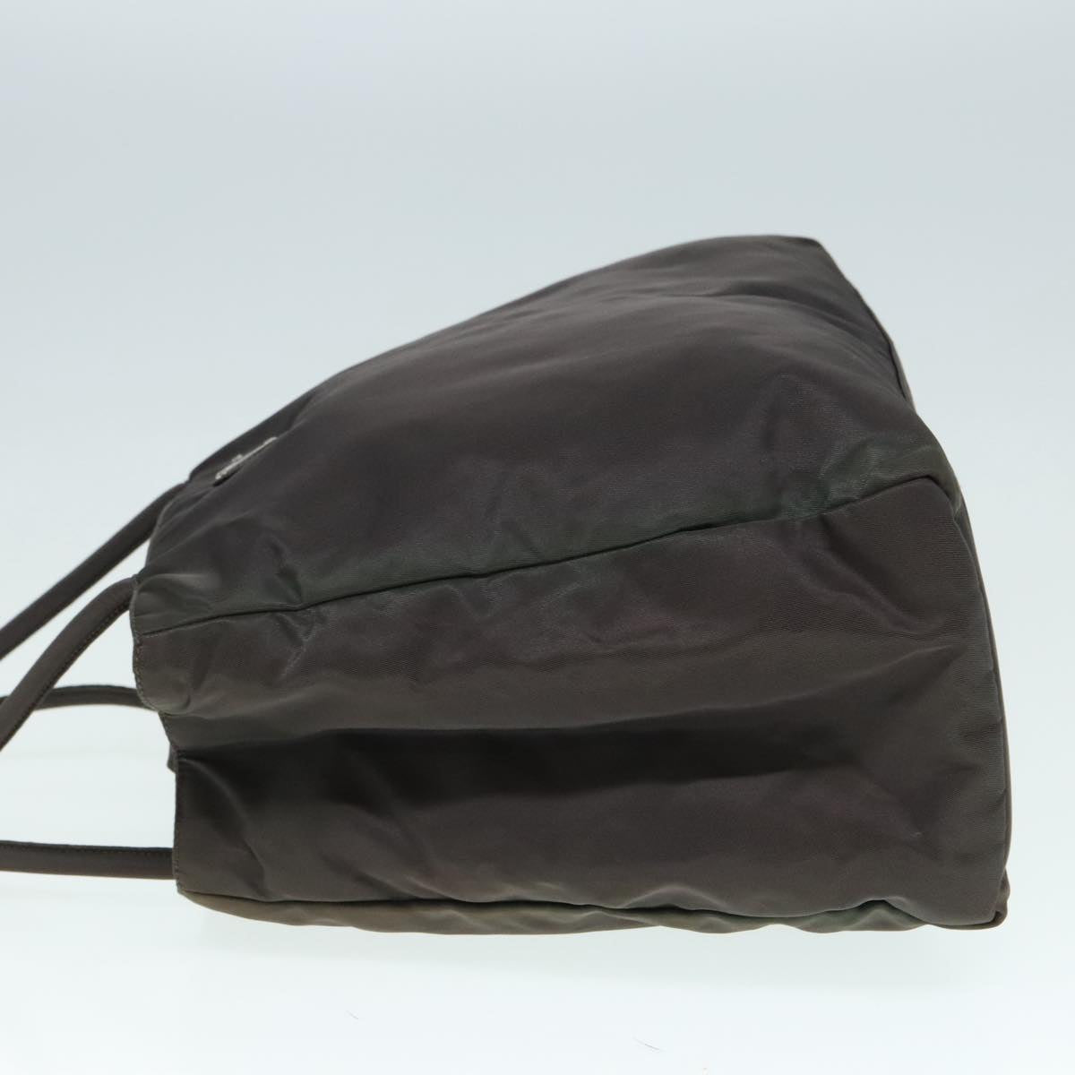 Luxury Prada Tote Bag Nylon Gray 93541