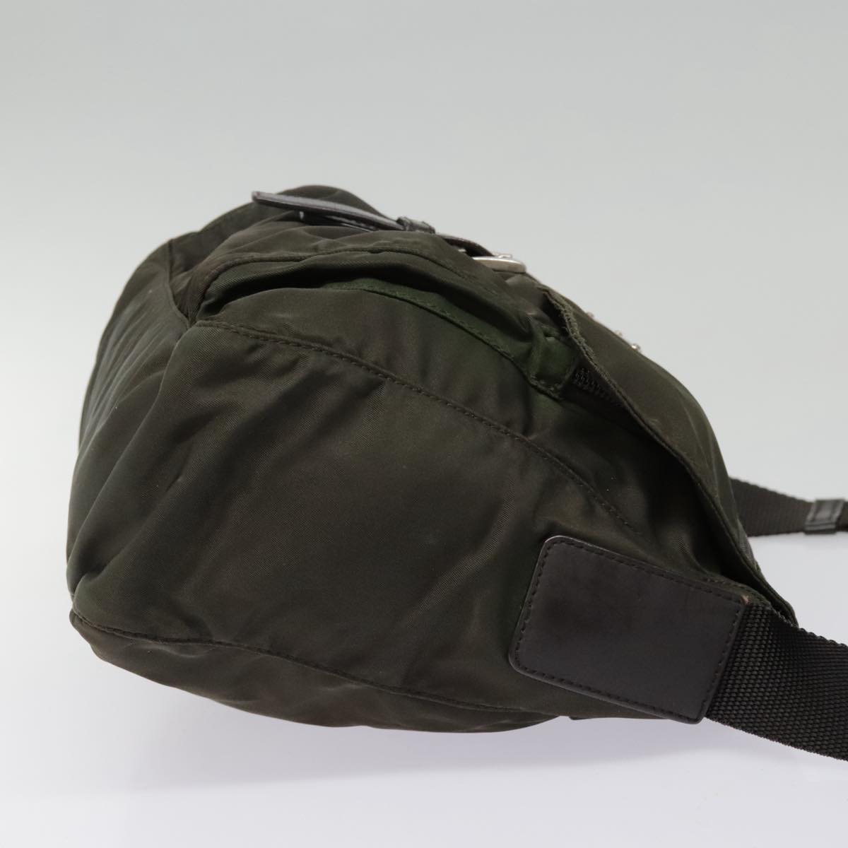 Luxury Prada Shoulder Bag Nylon Brown 93547